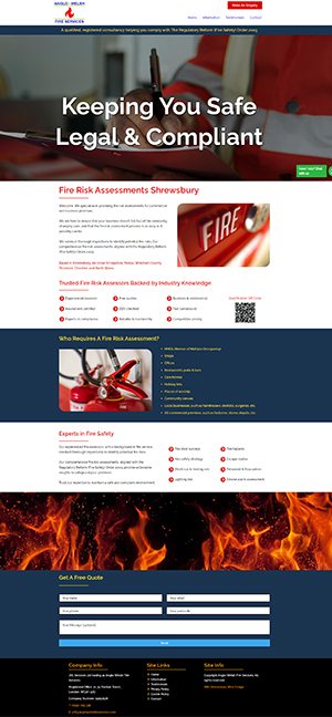 Anglo-Welsh Fire Services website
