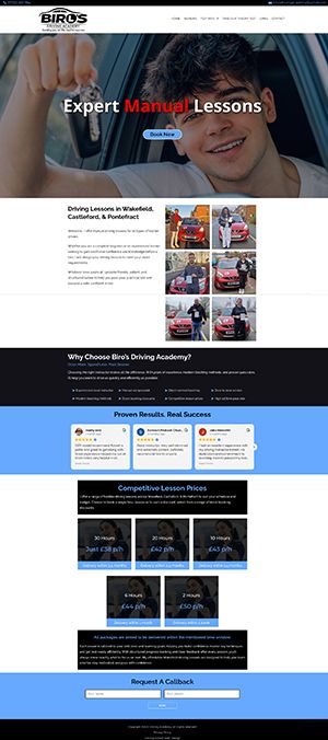 Biros driving Website