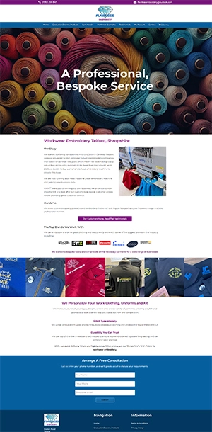 Flawless Embroidery website