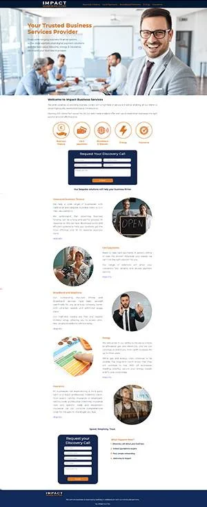 Impact Business Solutions Website