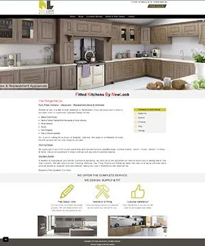 New Look Kitchens Website