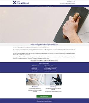 SM Plastering Website
