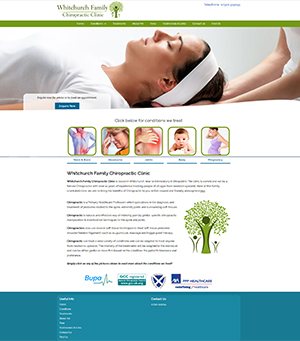 Whitchurch Chiropractic Website